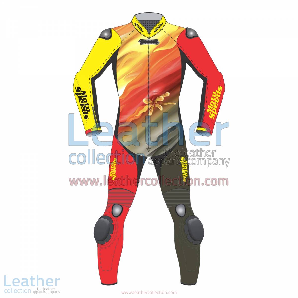 Abstract Race Leather Riding Suit | leather riding suit