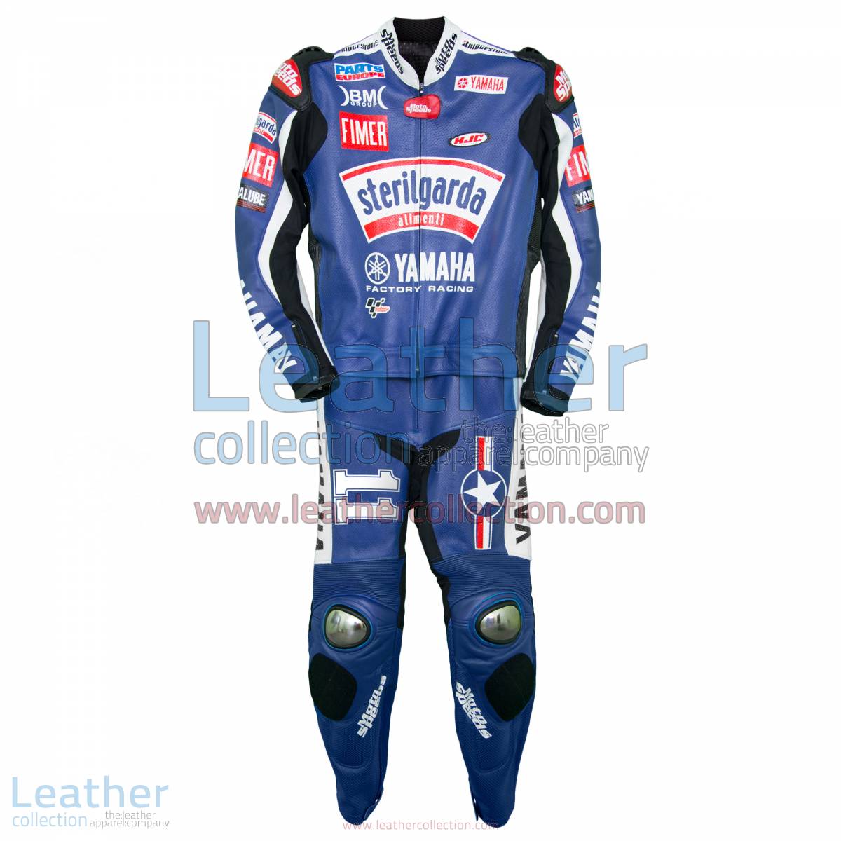 Ben Spies Sterilgarda Yamaha 2009 MotoGP Race Suit | Ben Spies Sterilgarda Yamaha 2009 MotoGP Race Suit
