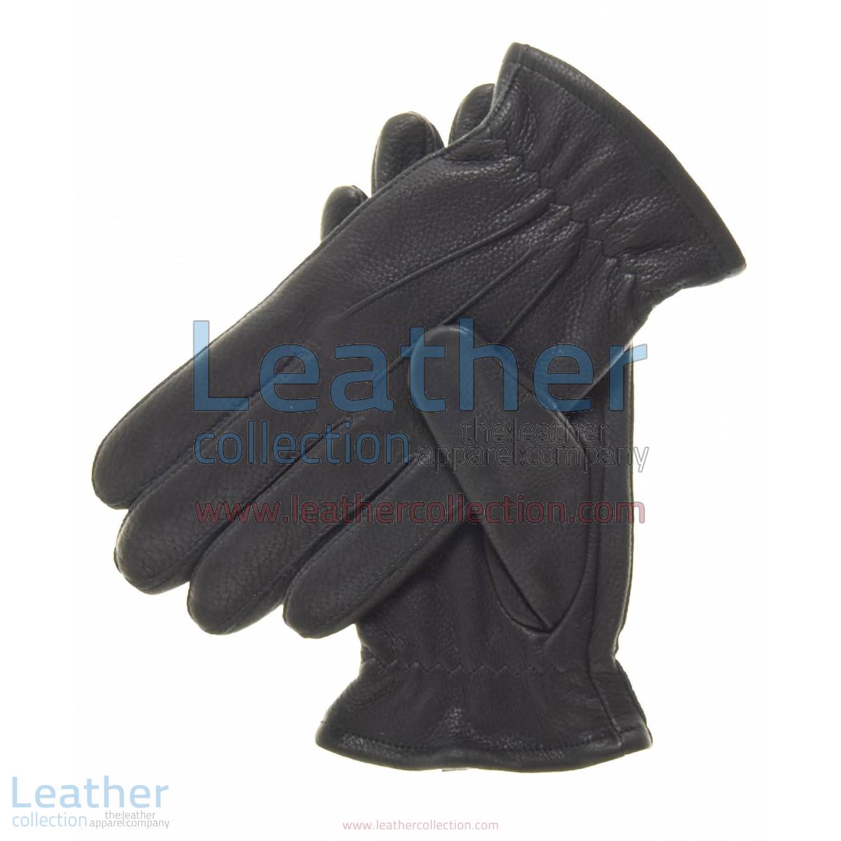 Black Winter Thinsulate Lined Gloves | black winter gloves