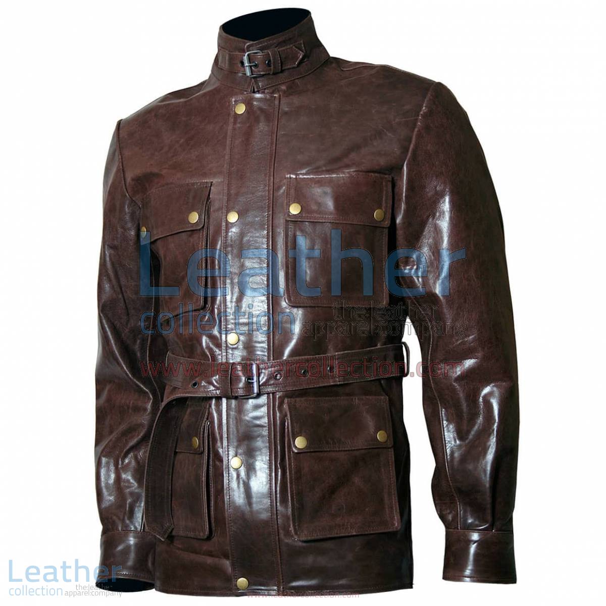 Brad Pitt Curious Case of Benjamin Button Leather Jacket | brad pitt leather jacket