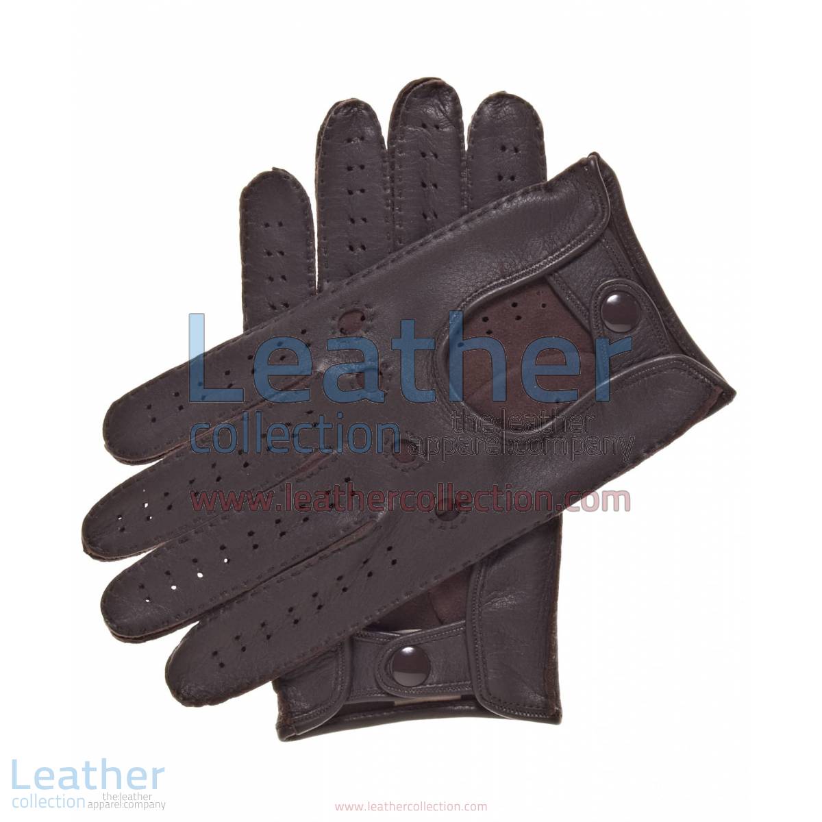 Brown Leather Driving Gloves | brown driving gloves