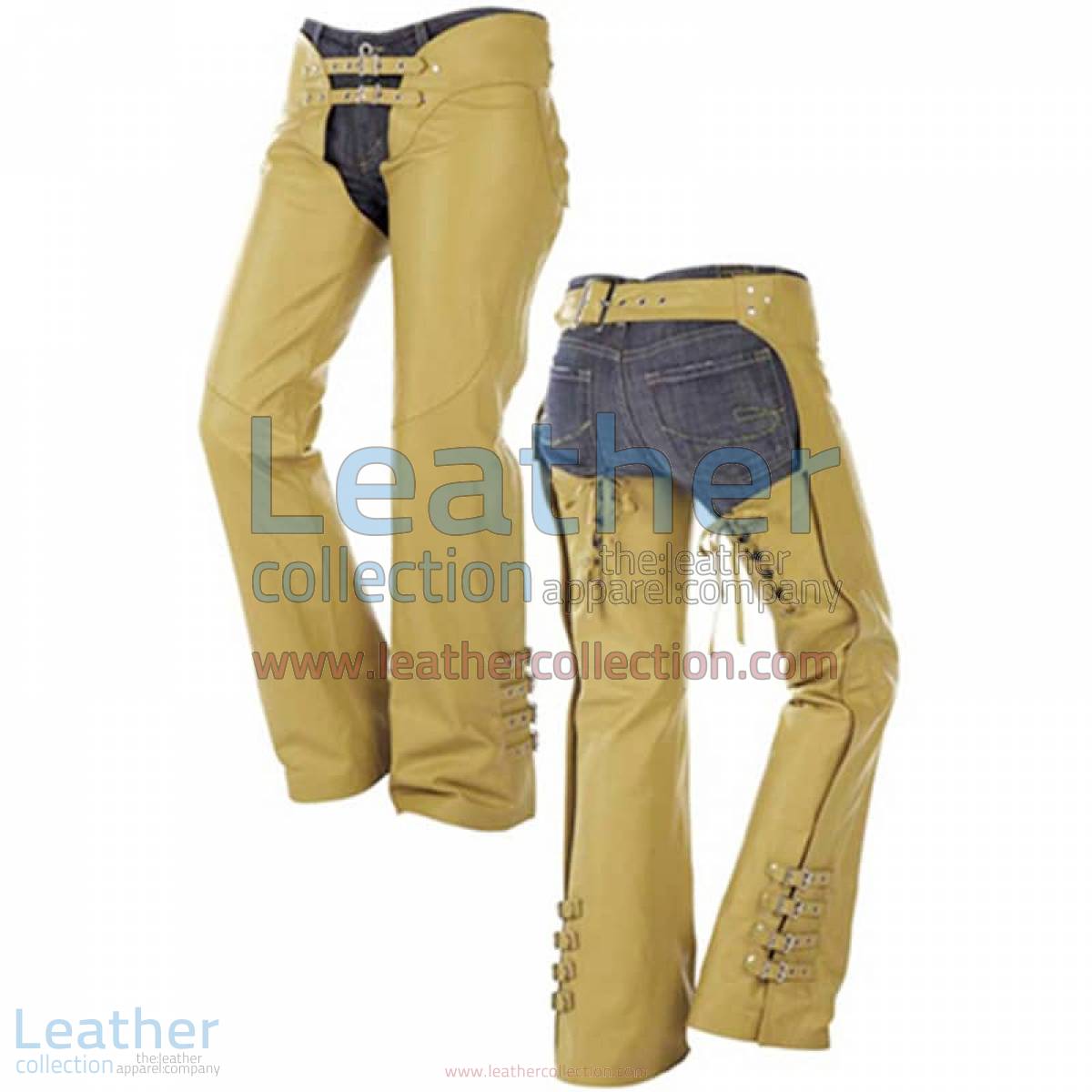 Buckles on Legs Leather Cowboy Chaps | leather cowboy chaps