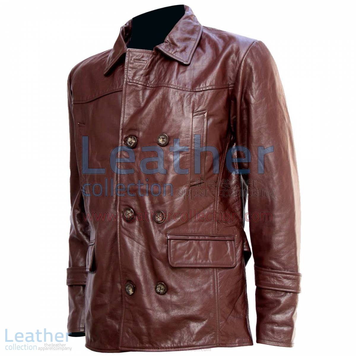 DR Who Brown Leather Coat | leather coat