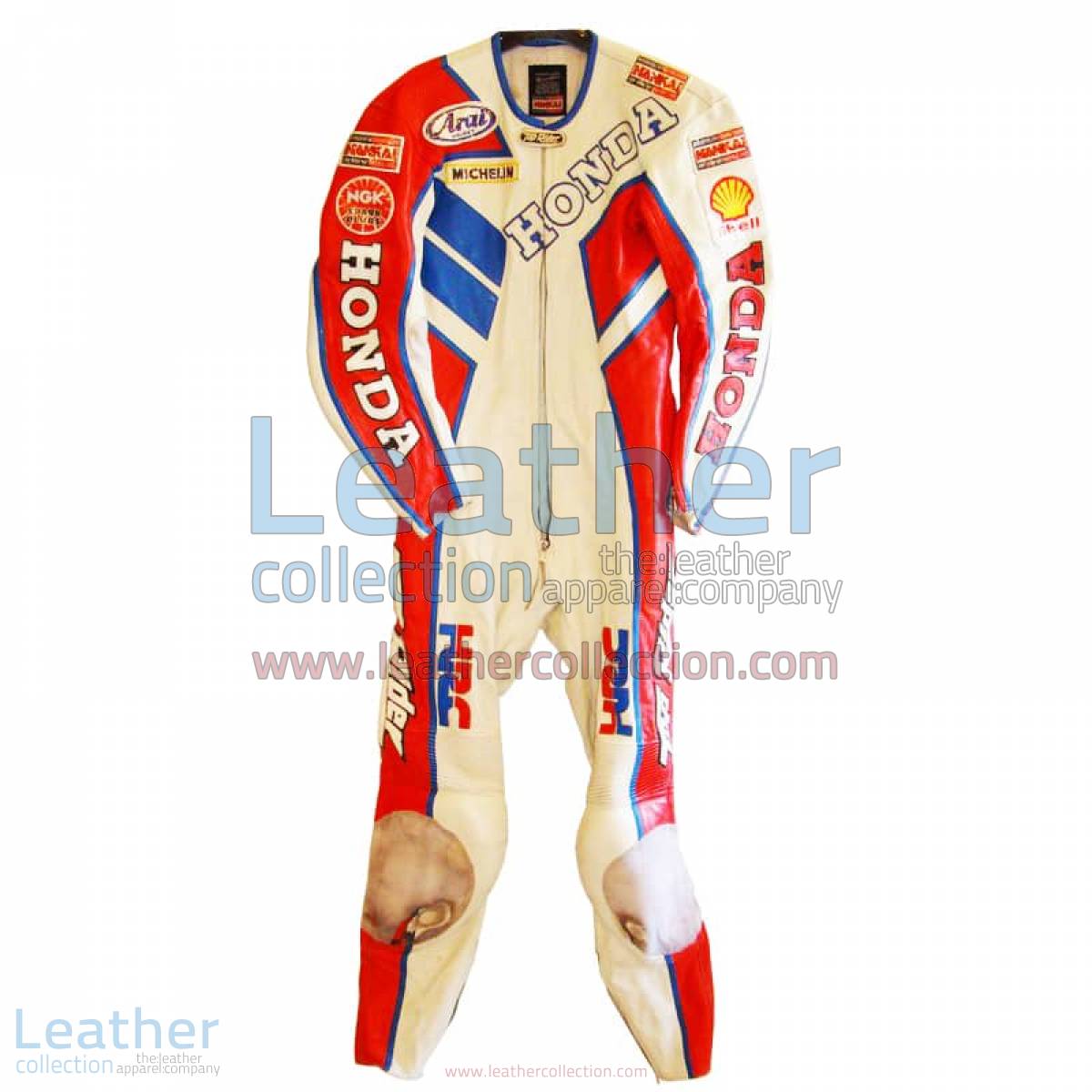 Freddie Spencer Nankai Honda GP 1987 Leathers | honda leathers