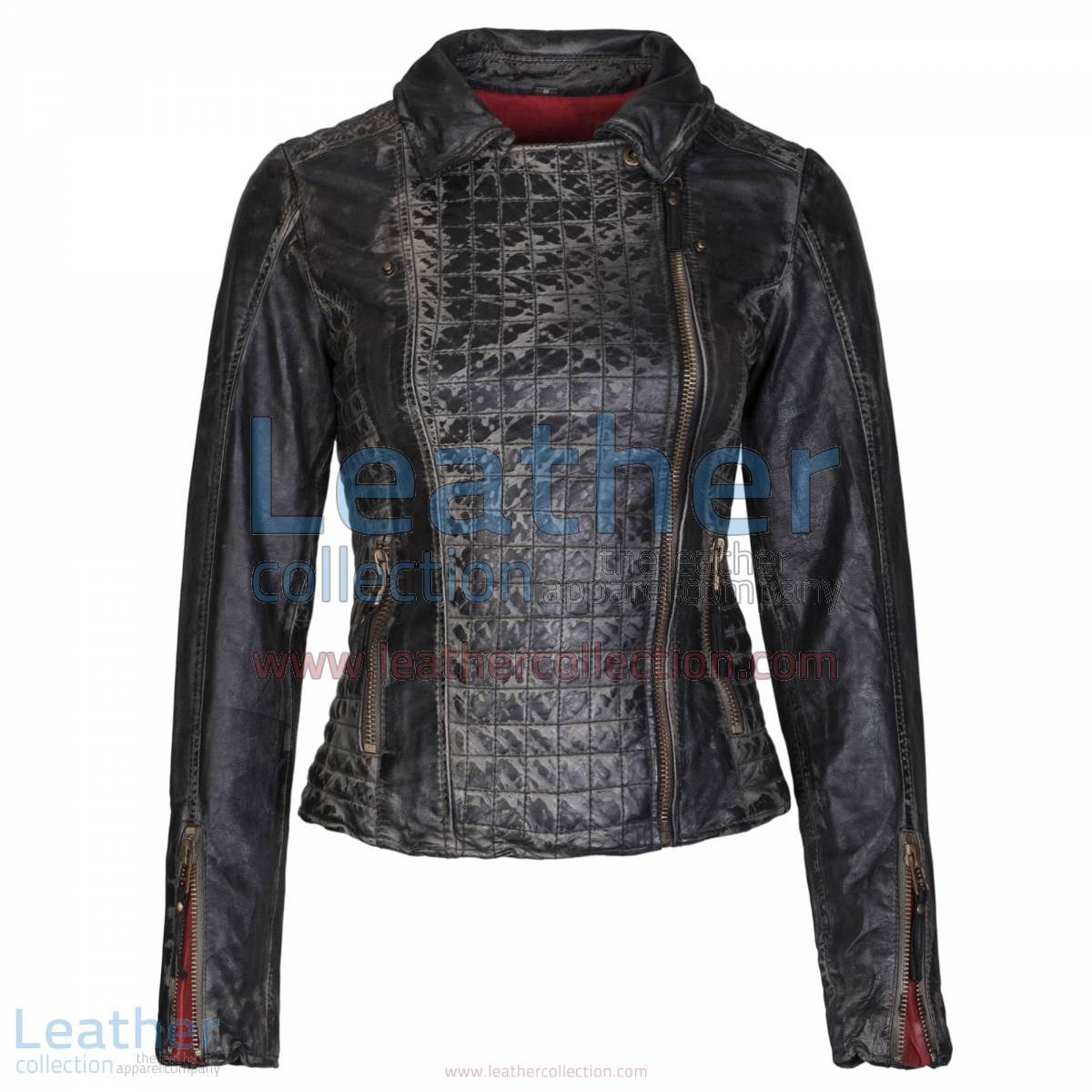 Heritage Ladies Black Fashion Leather Jacket | heritage jacket