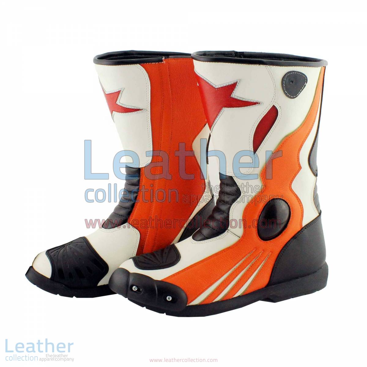 Honda Repsol Leather Motorbike Boots | Honda boots