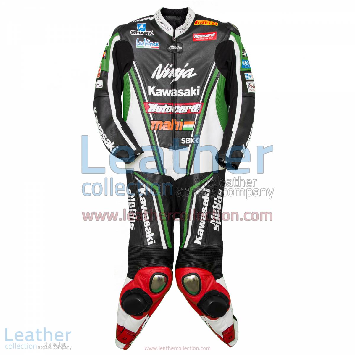 Kawasaki Ninja Tom Sykes 2013 Champion Leathers | kawasaki apparel