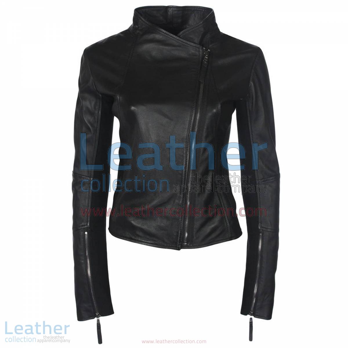 Ladies Sovereign Leather Black Jacket | ladies jacket