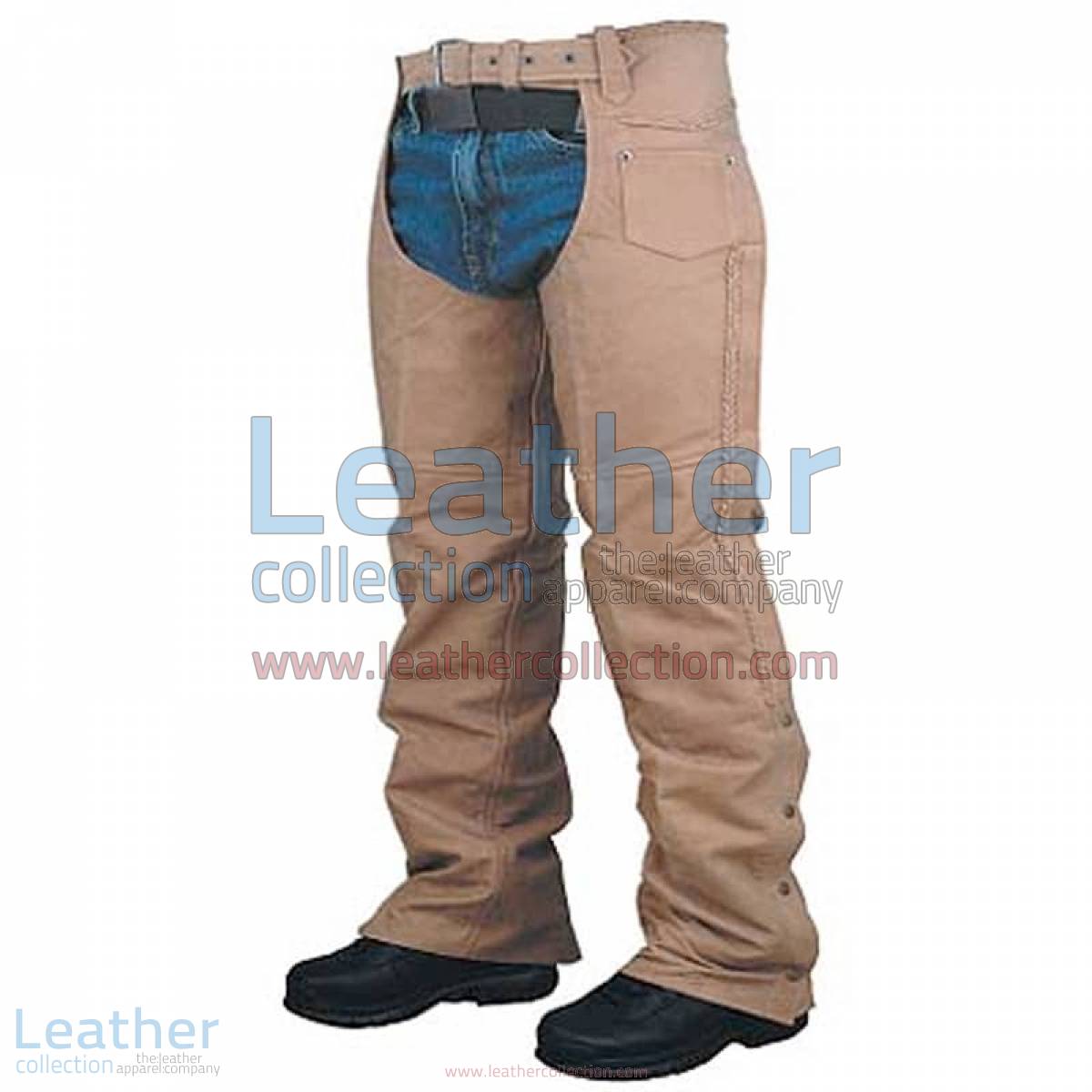 Leather Braided Chaps For Men | leather chaps for men