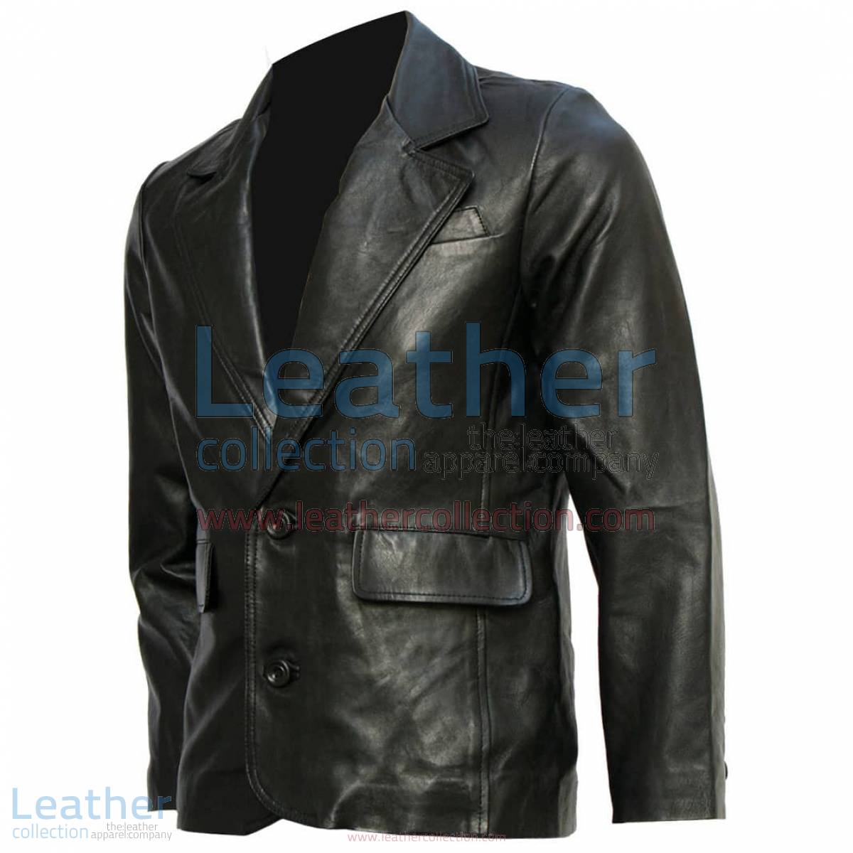 Mission Impossible Tom Cruise Black Leather Blazer | black leather blazer
