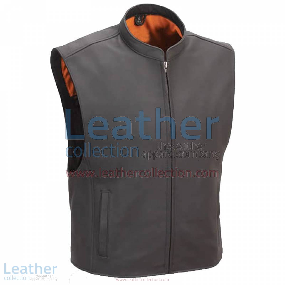 Motorcycle Club Vest with Seamless Back | motorcycle club vest