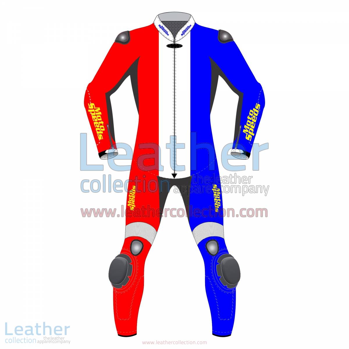 Netherlands Flag Moto Leather Suit | moto leather suit