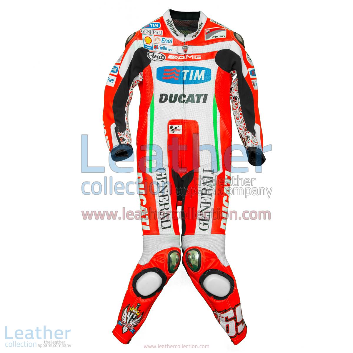 Nicky Hayden Ducati 2012 MotoGP Race Leathers | nicky hayden