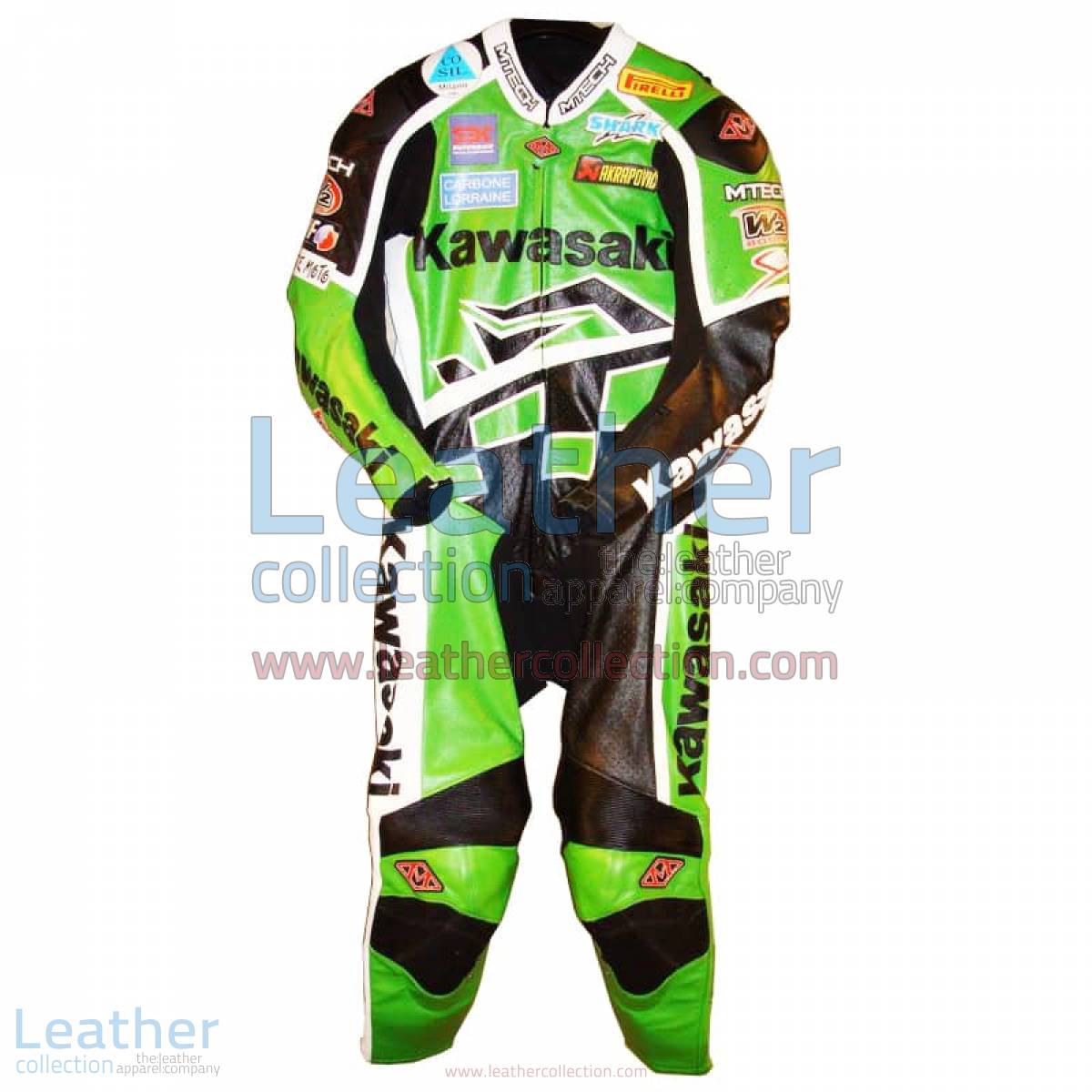 Régis Laconi Kawasaki WSBK 2008 Racing Suit | kawasaki racing suit