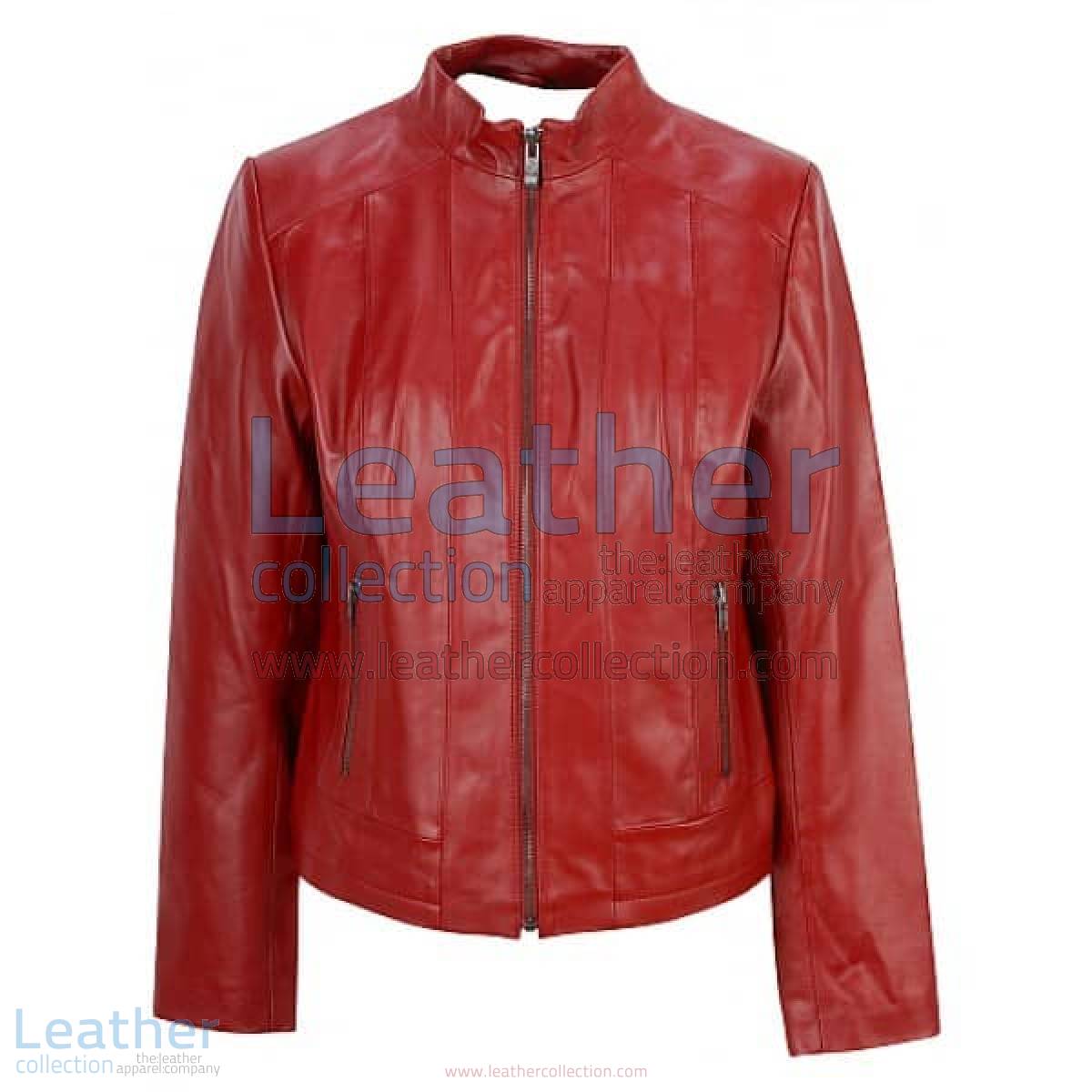 Red Fashion Jacket of Leather | red jacket