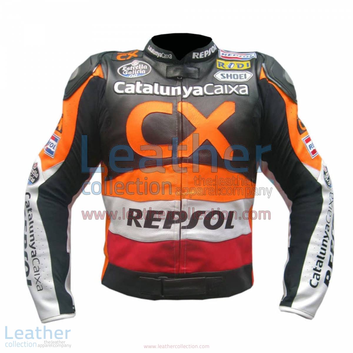 Repsol CX Leather Race Jacket | Repsol leather jacket
