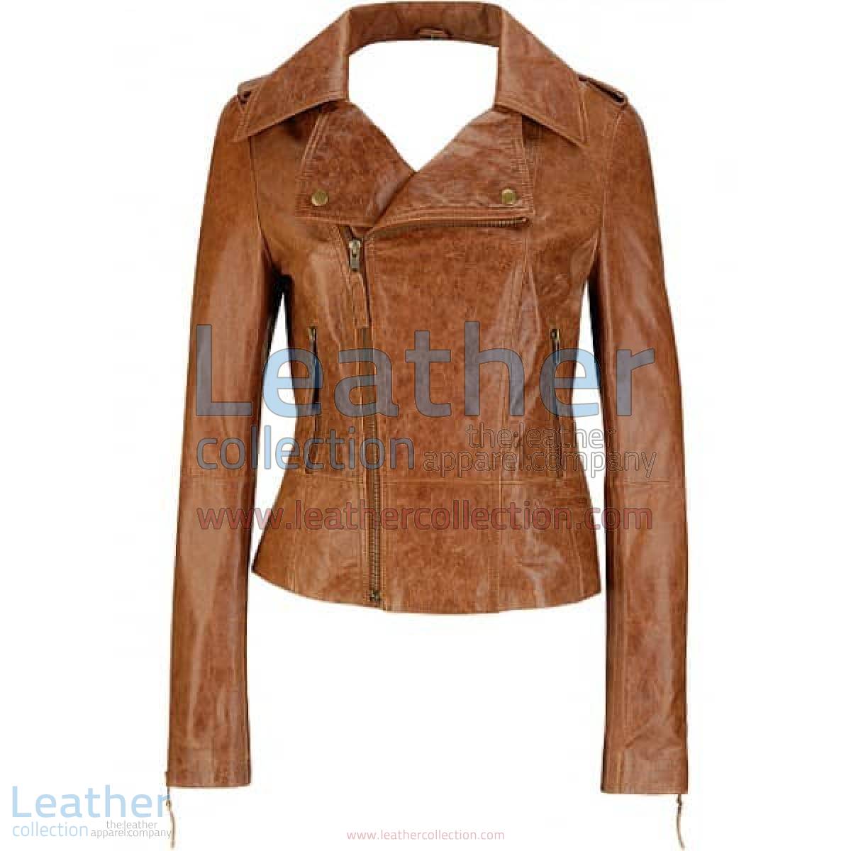 Short Body Distressed Leather Jacket | distressed leather jacket