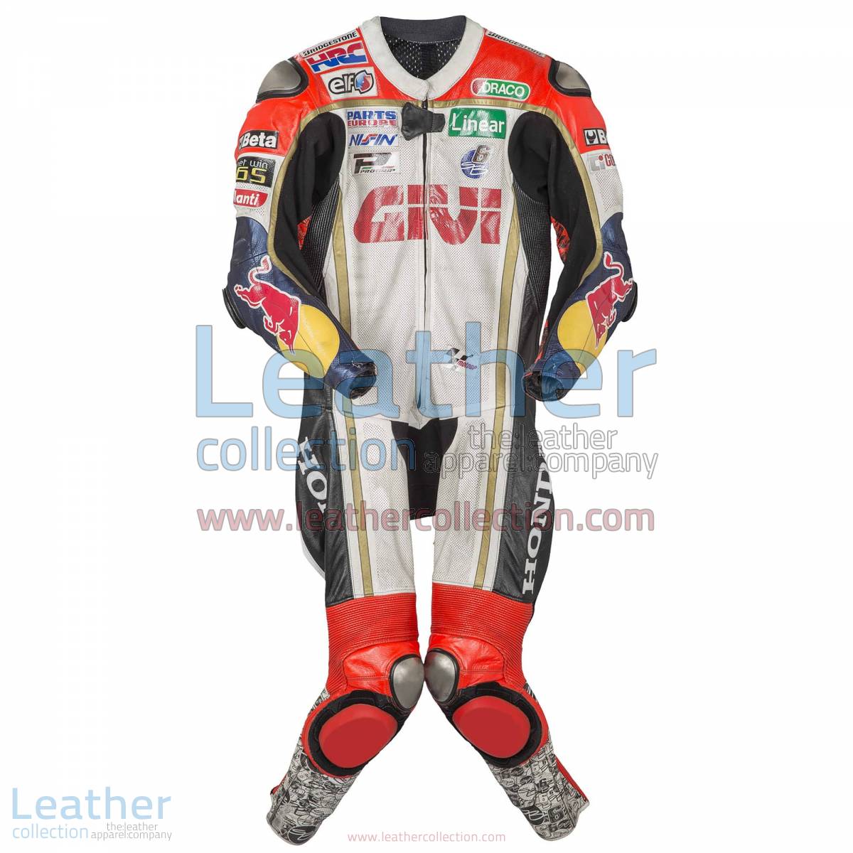 Stefan Bradl Honda 2013 Leather Suit | honda leather suit