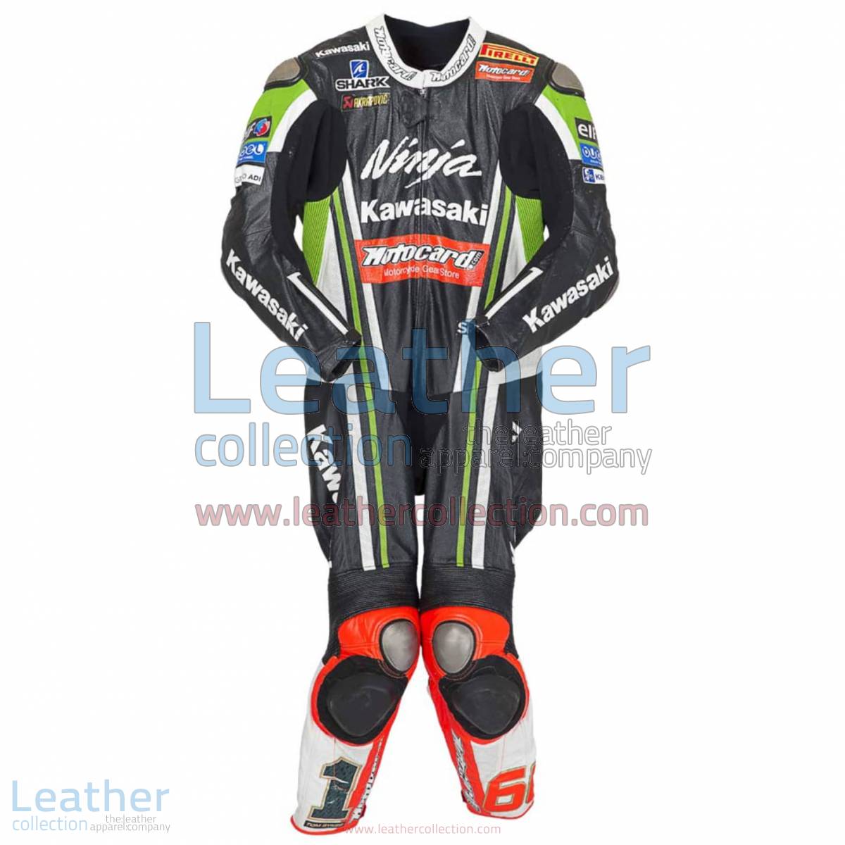 Tom Sykes Kawasaki 2014 Motorcycle Suit | kawasaki apparel