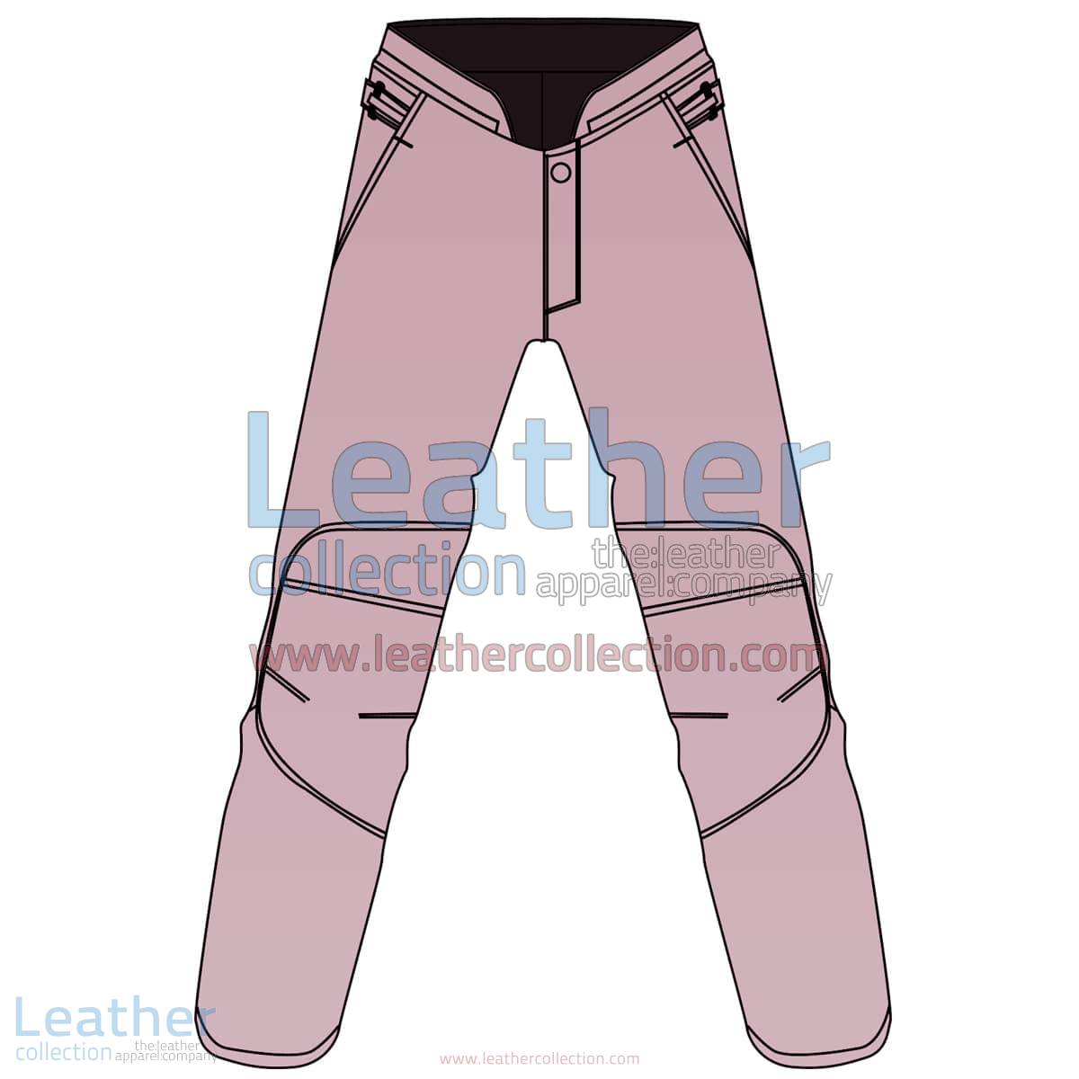 Uni Color Motorbike Leather Pant For Women | Uni Color motorcycle Leather Pant For Women
