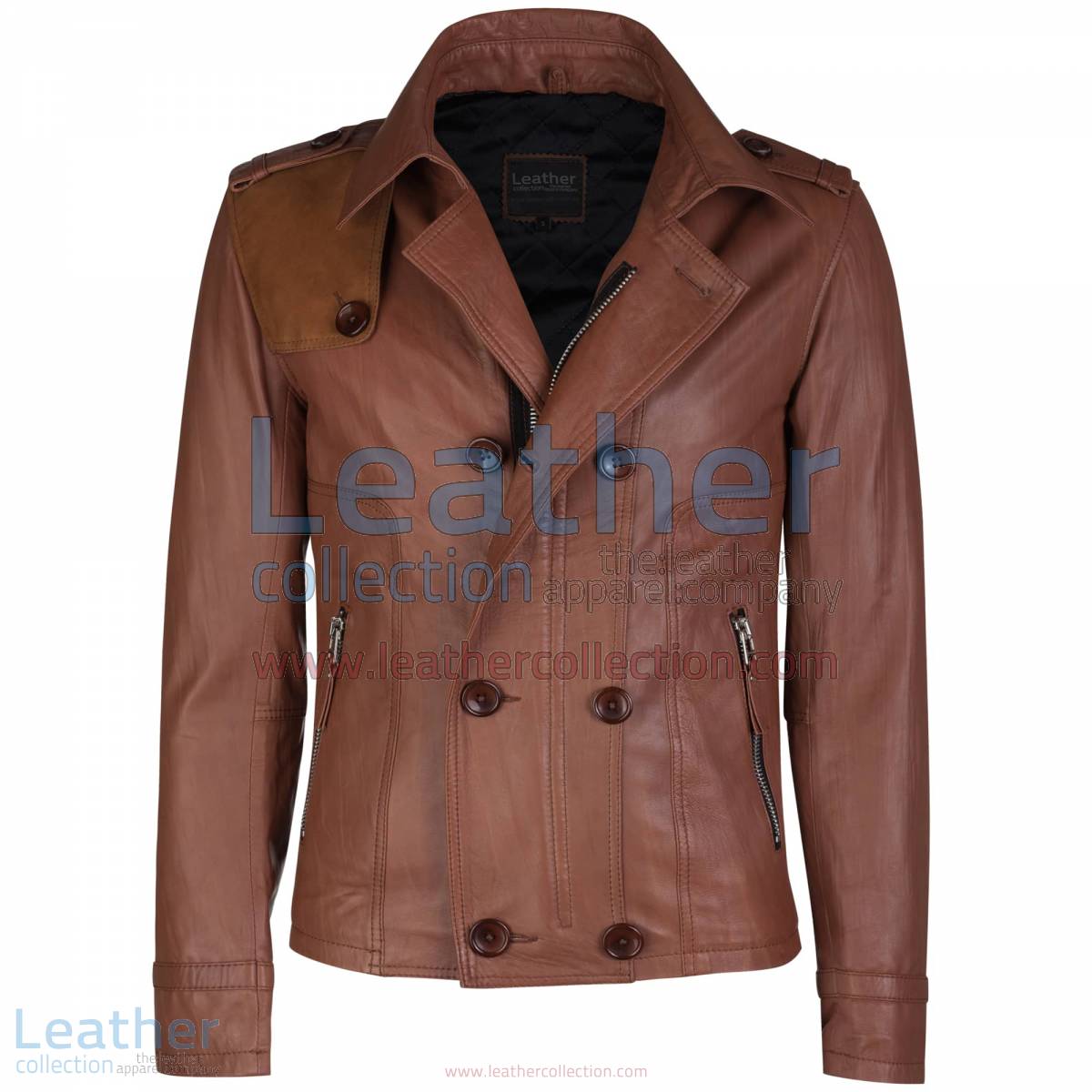 Unique Brown Leather Jacket | unique leather jacket