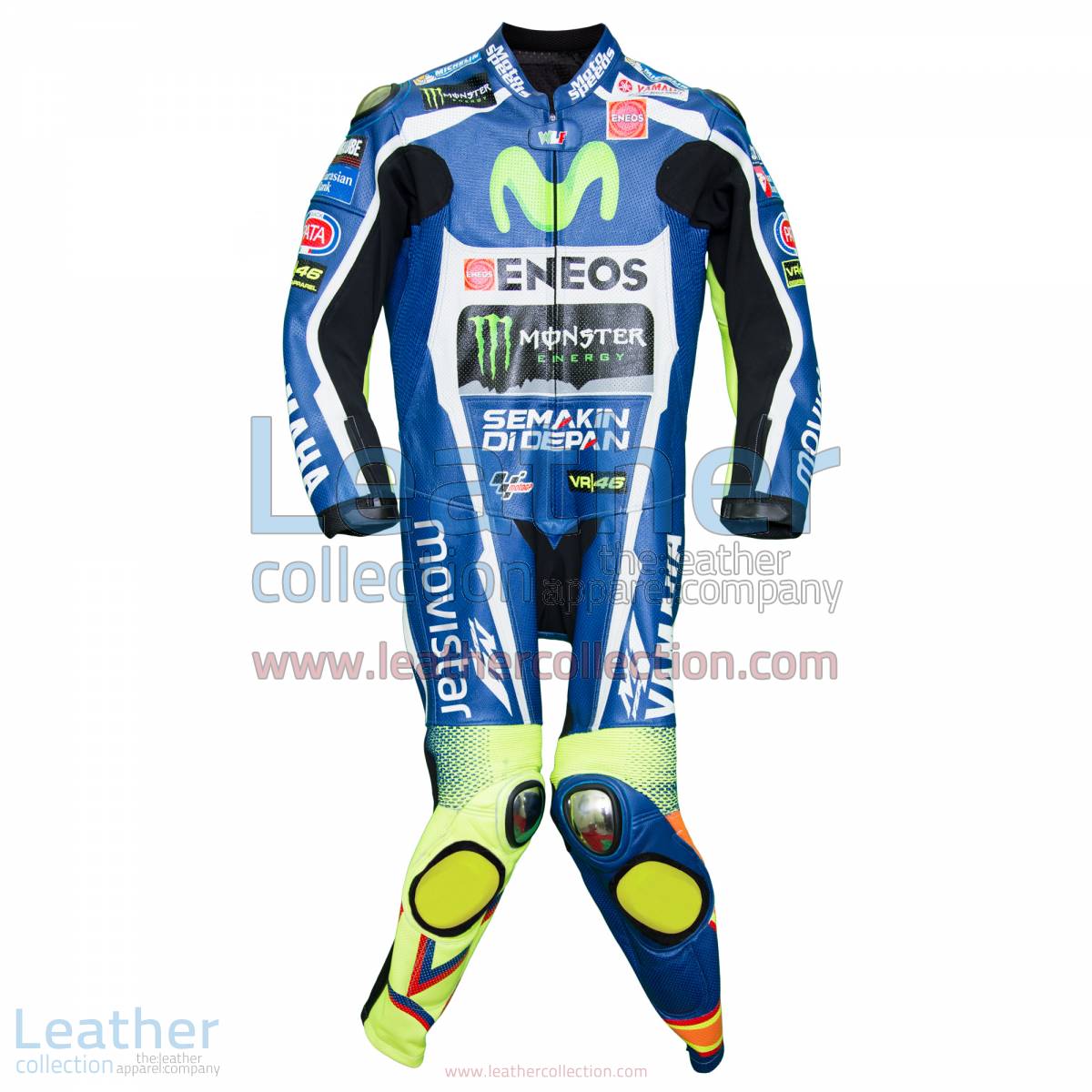 Valentino Rossi Movistar Yamaha Losail Circuit MotoGP 2016 Suit | Valentino Rossi Suit