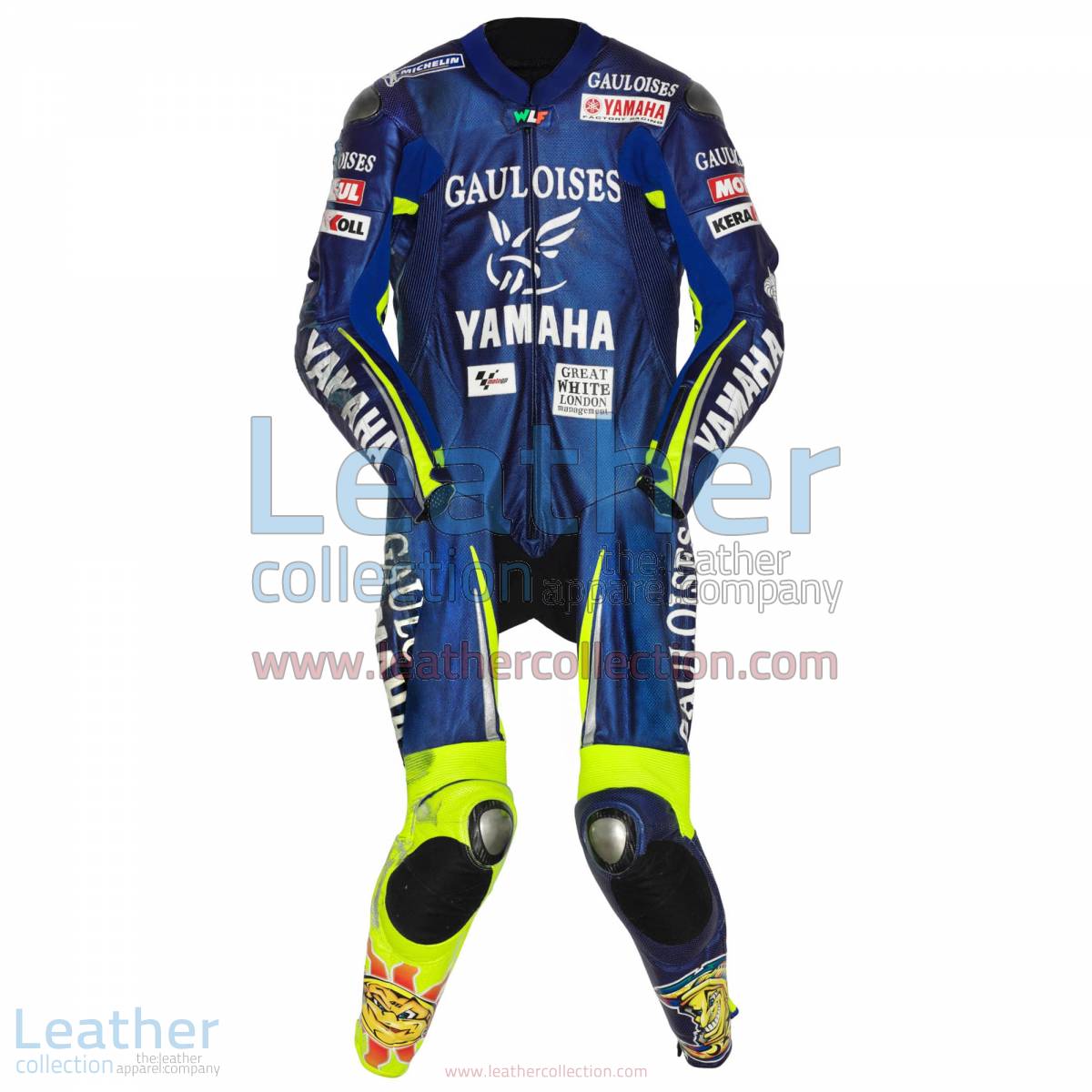Valentino Rossi Yamaha MotoGP 2005 Race Suit | valentino rossi race suit