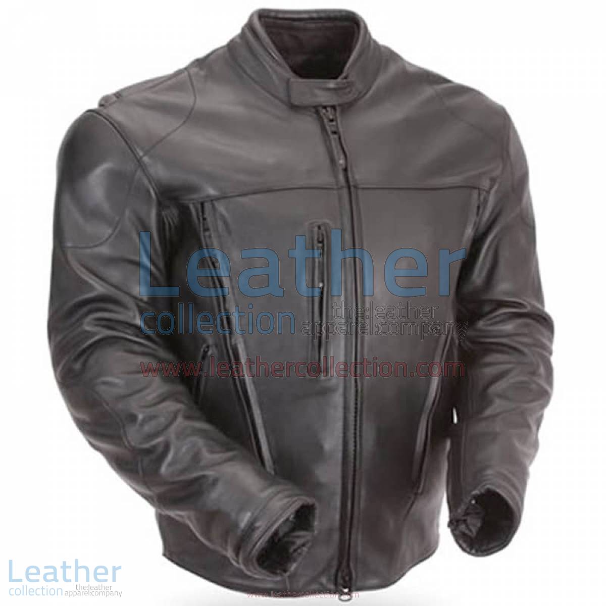 Waterproof Motorcycle Leather Jacket with CE Armor | waterproof leather jacket