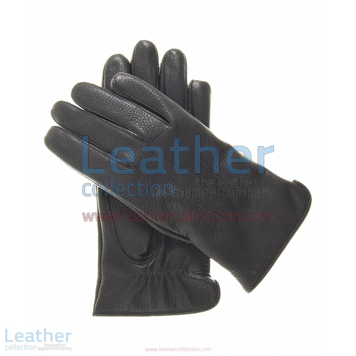 Women Winter Gloves Black with Wool Lining | black winter gloves
