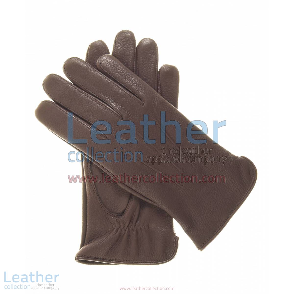 Women Winter Gloves Brown with Wool Lining | women winter gloves