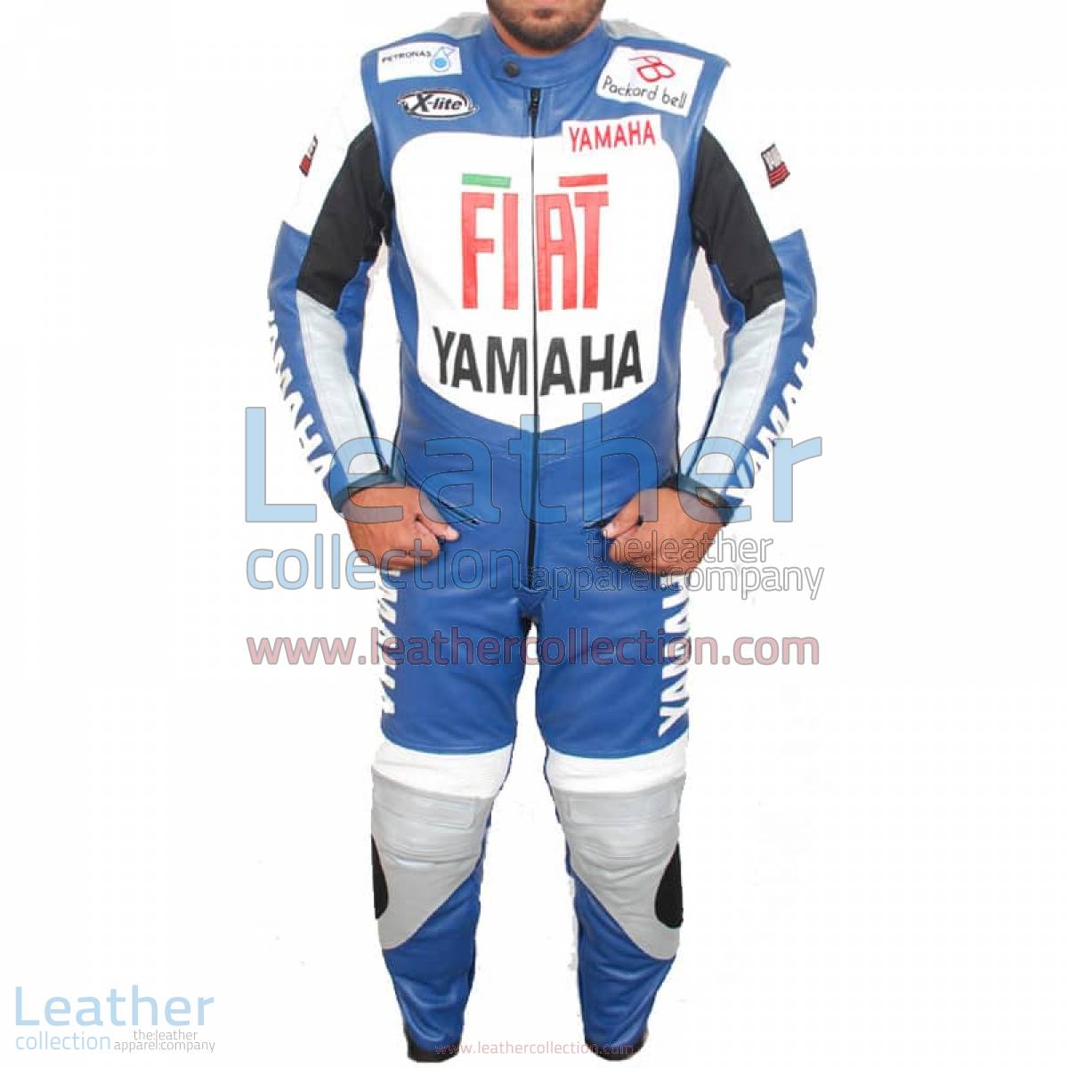 Yamaha FIAT Motorcycle Racing Leather Suit | yamaha fiat