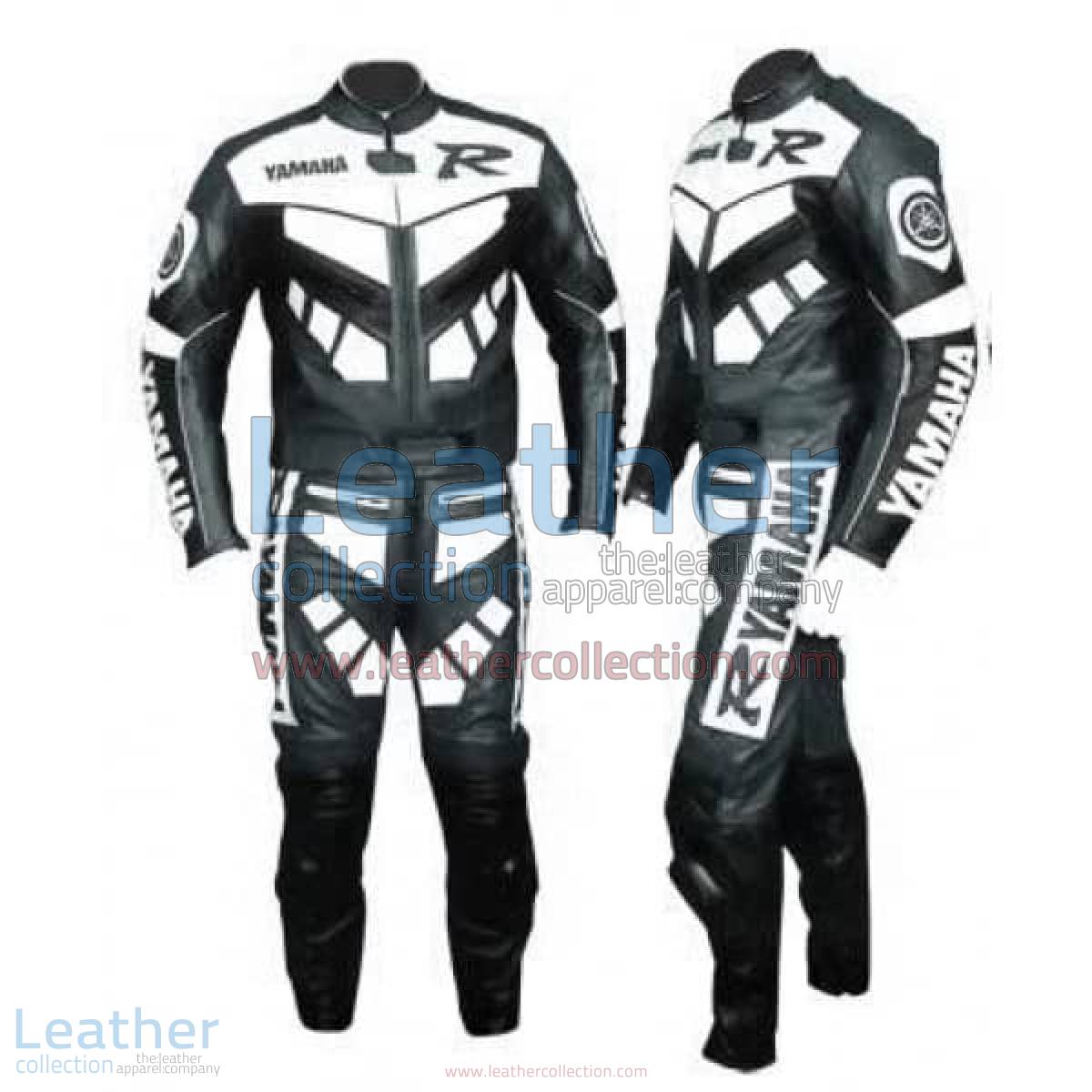Yamaha R Racing Leather Suit Gun Metal | yamaha r