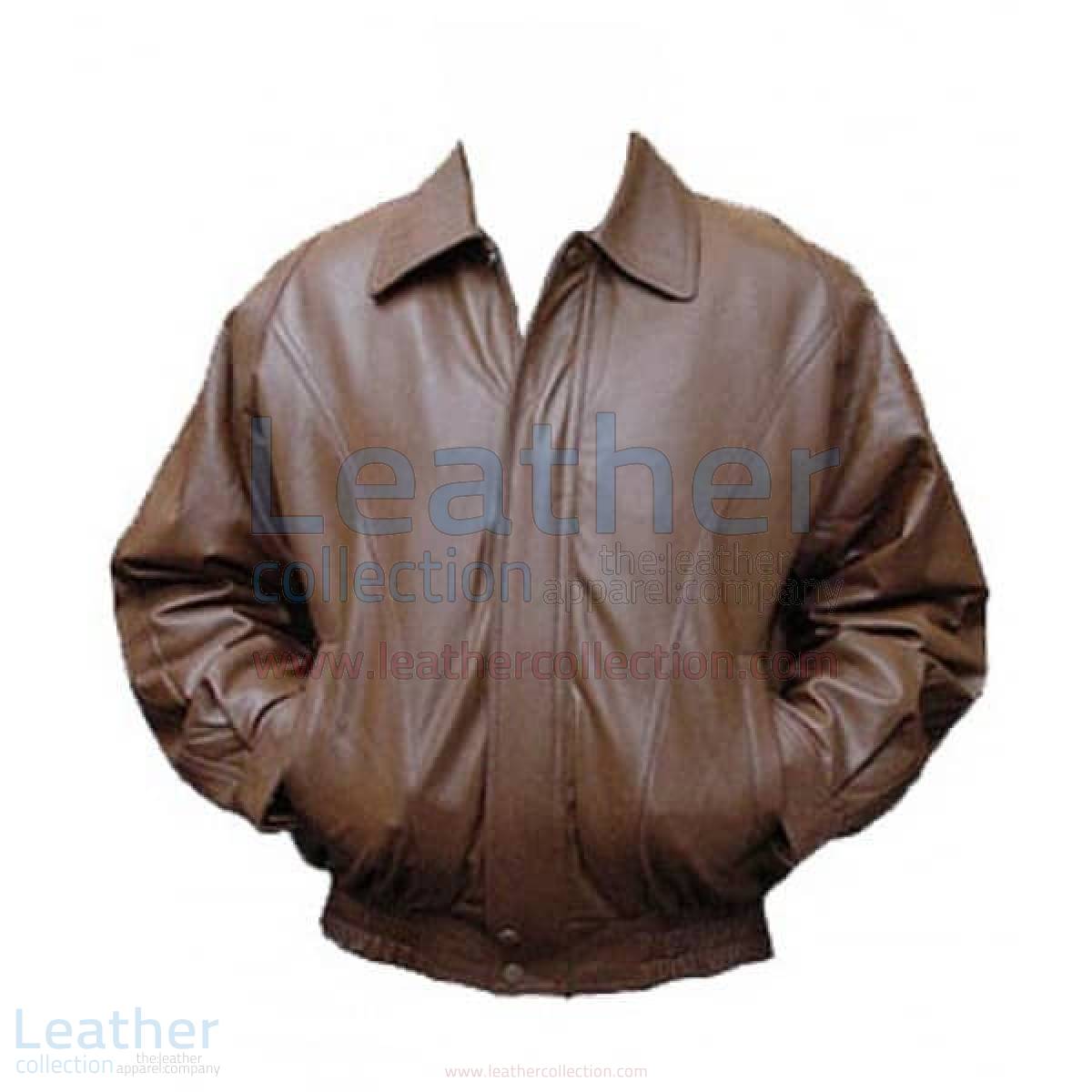 pilot leather jacket