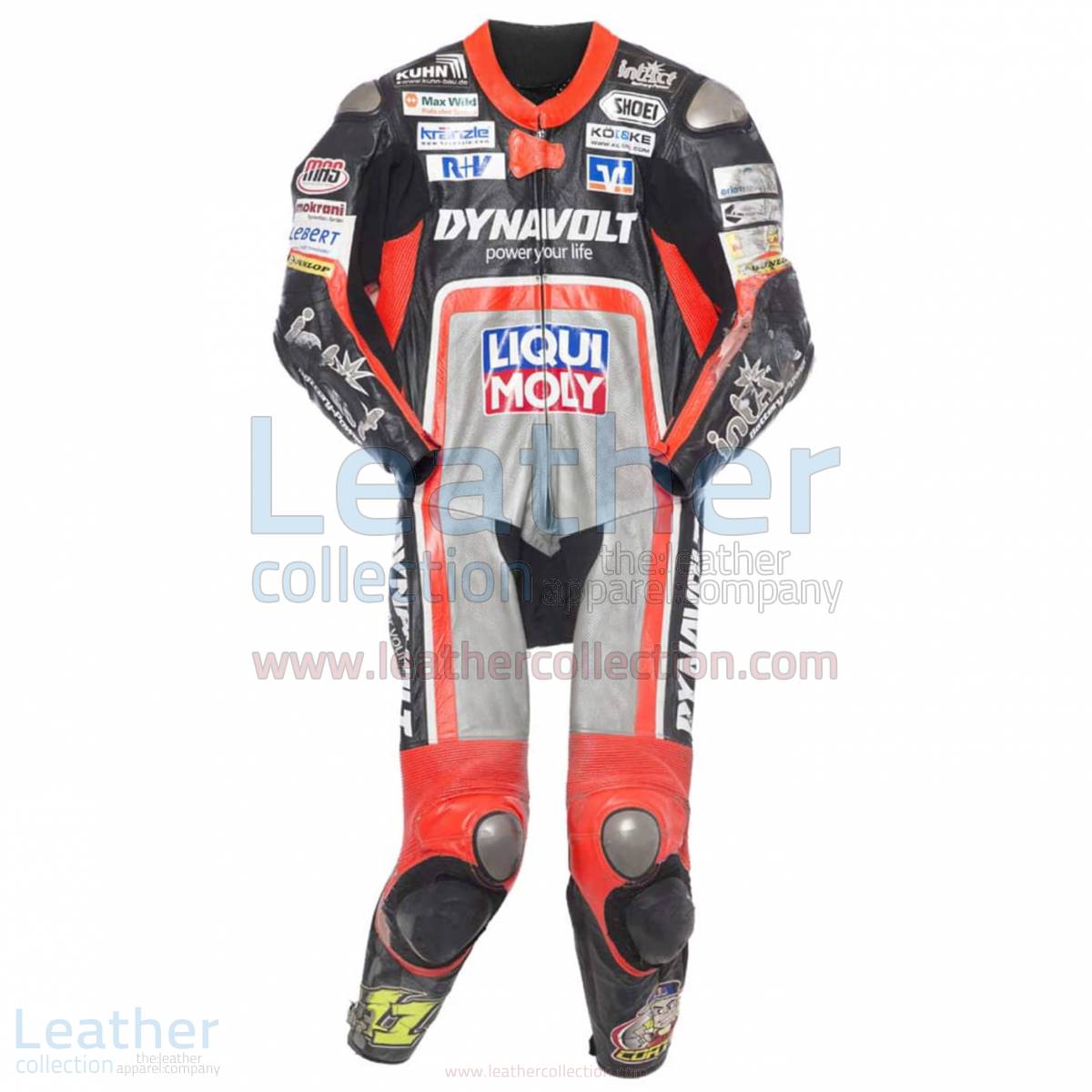 Sandro Cortese 2014 Moto2 Motorbike Leather Suit