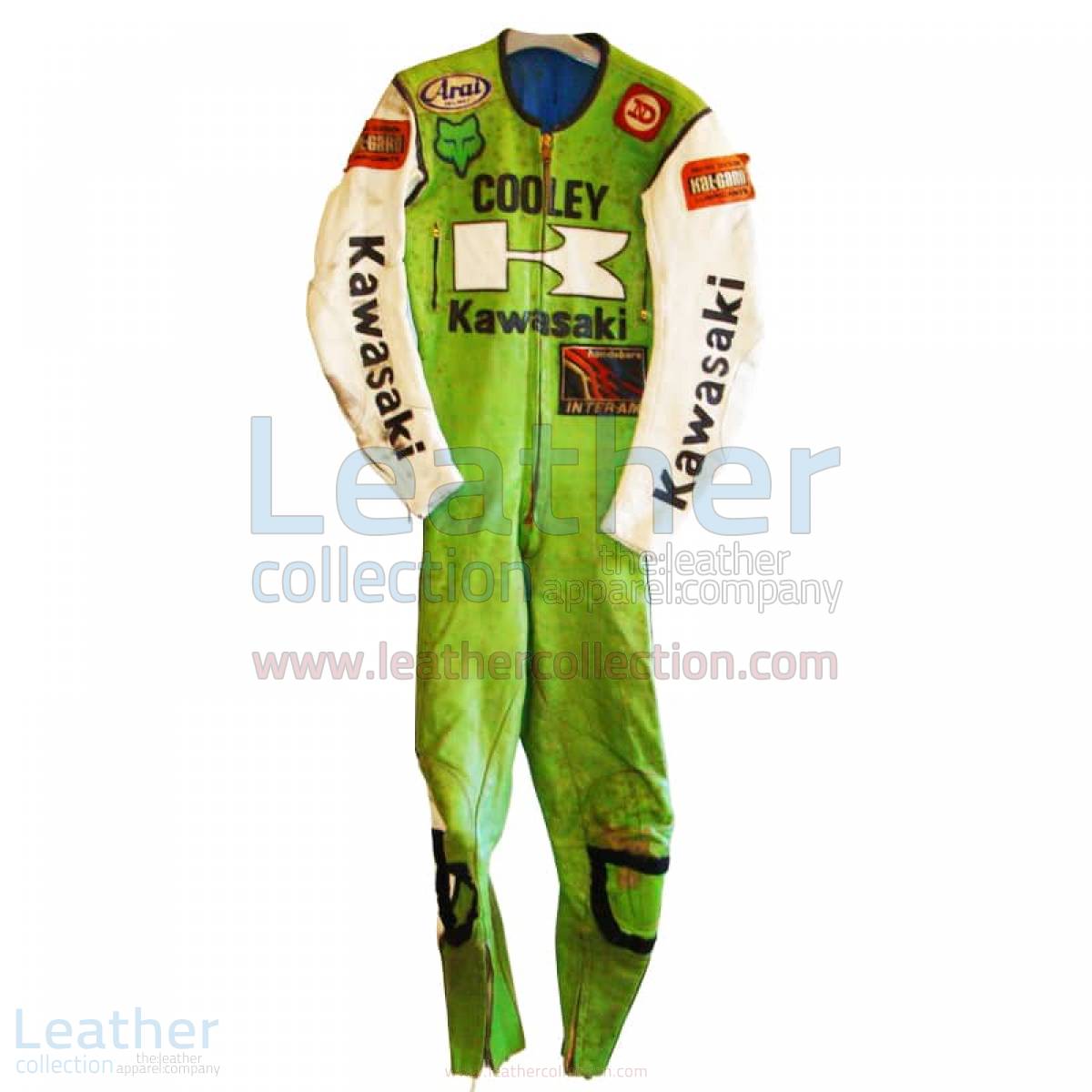 Wes Cooley Kawasaki AMA 1983 Leather Suit